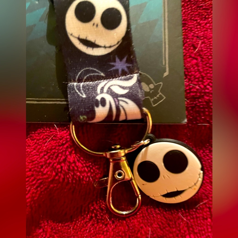Nightmare Before Christmas Lanyard.  I will post the matching badge reel.